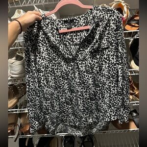 H&M leopard print top